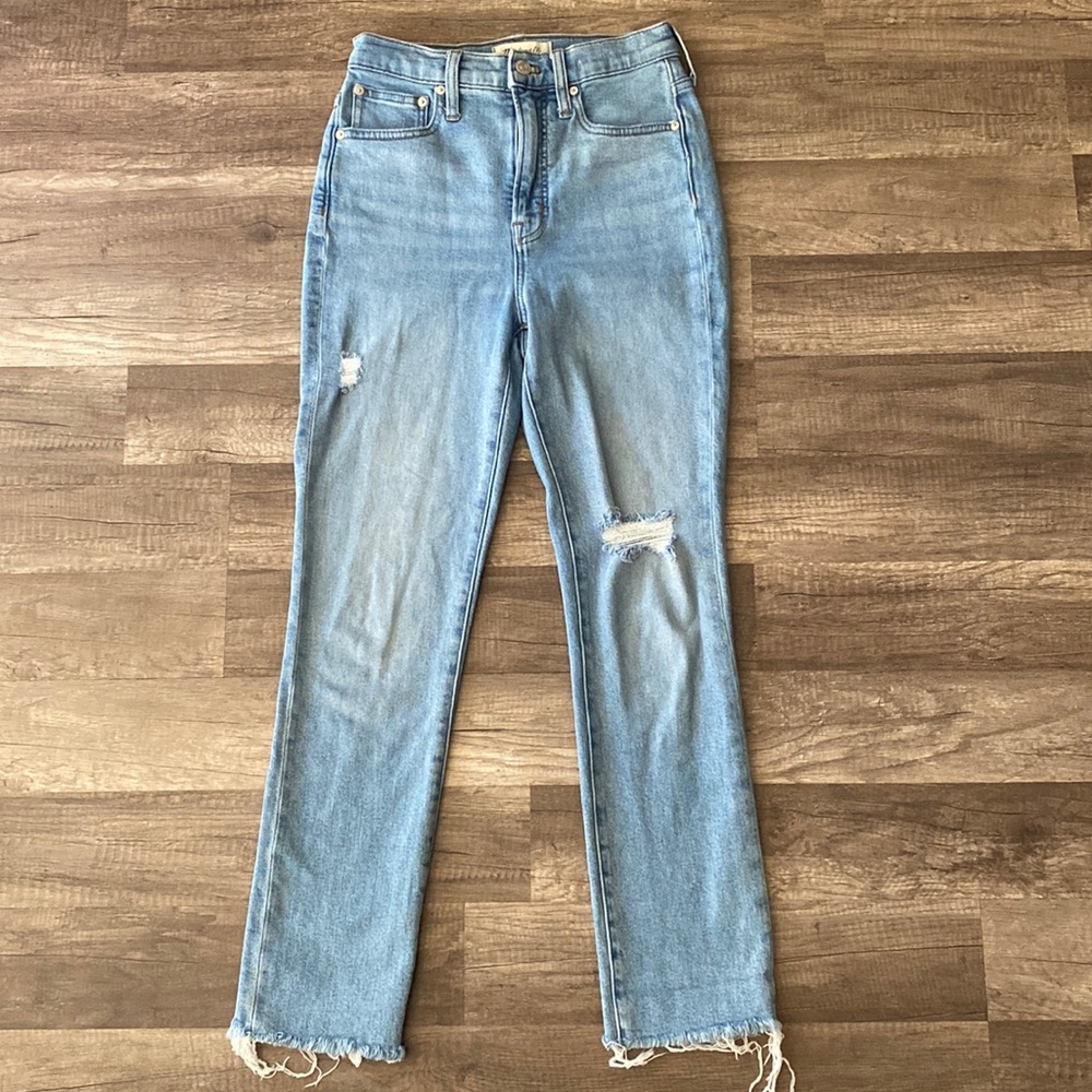 Madewell The Perfect Vintage Jean in Coffey Wash: Worn-In Edition size 24 - Picture 2 of 16